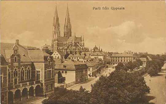 Part fr�n Uppsala �r 1911