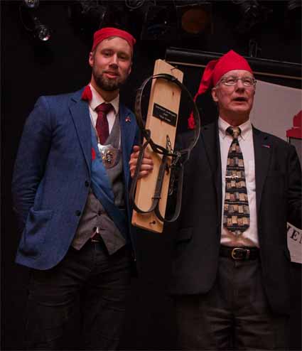 Tage Levin som Hederspristagare 2015