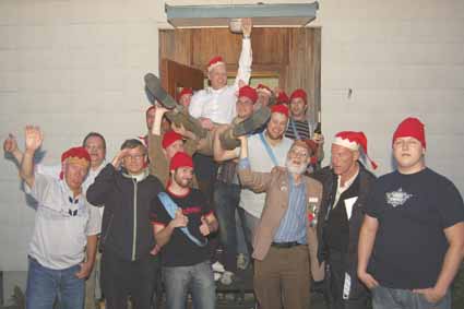 Gruppfoto p� Solbacken i F�llinge