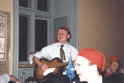 Foto vid �rtmotet den 13/4 1991